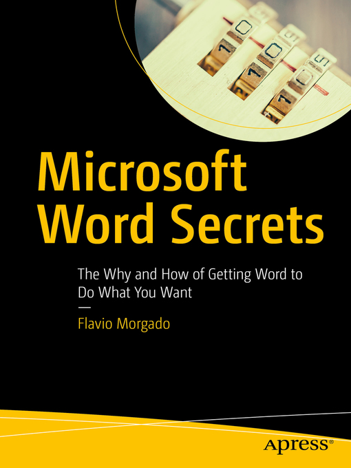 Title details for Microsoft Word Secrets by Flavio Morgado - Available